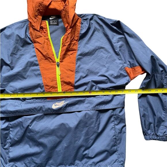 Nike Women Sportswear Icon Clash Diffused Blue Packable Jacket Sz XS Windbreaker - Picture 5 of 10